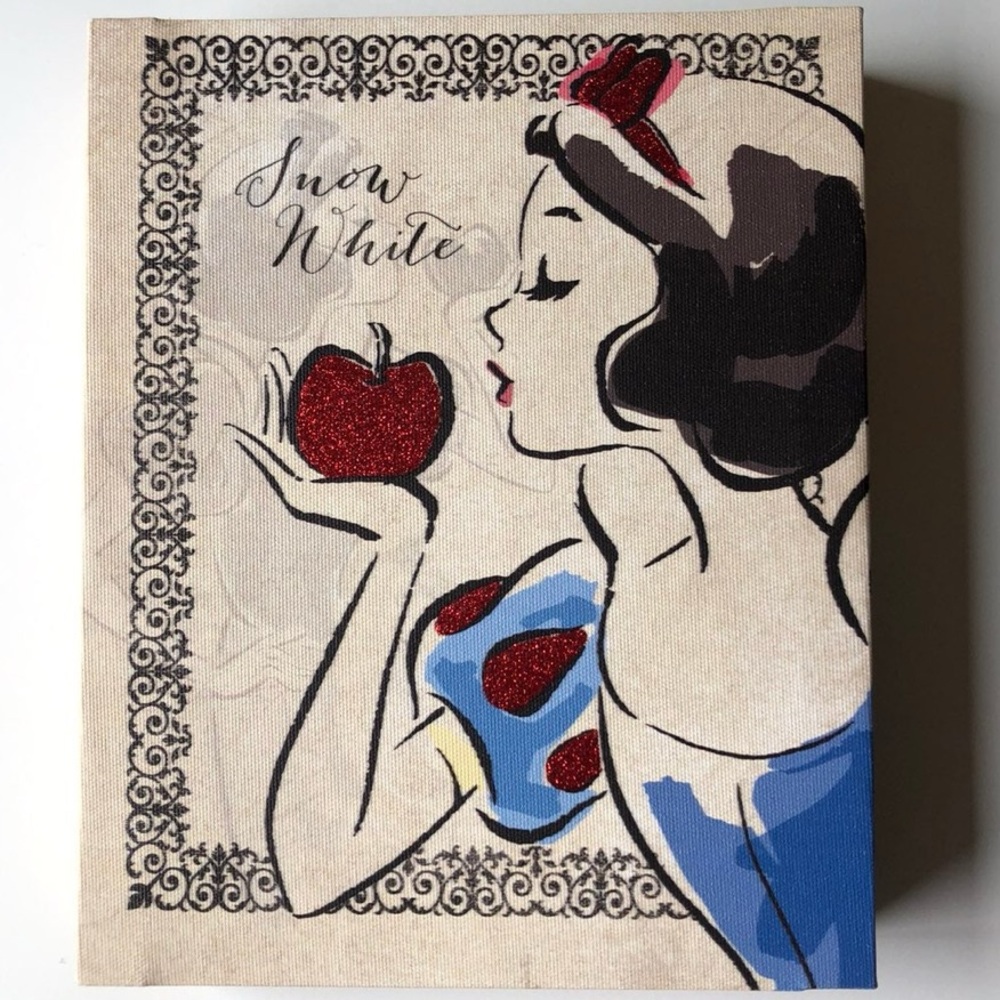 Disney’s Snow White Glitter Accent Canvas Art